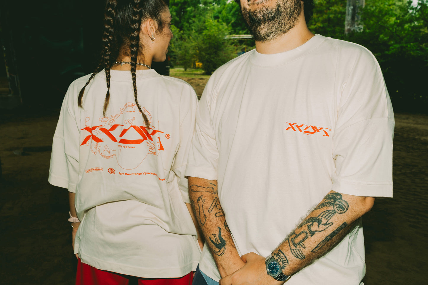 T-SHIRT NATURAL RAW 'XRDS'