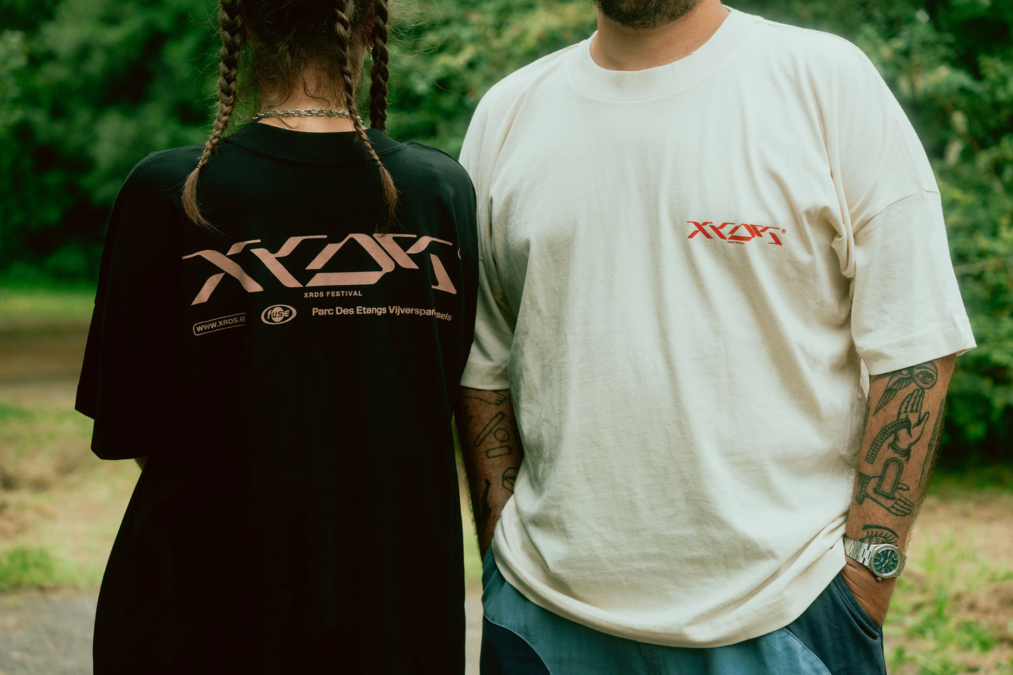 T-SHIRT NATURAL RAW 'XRDS'