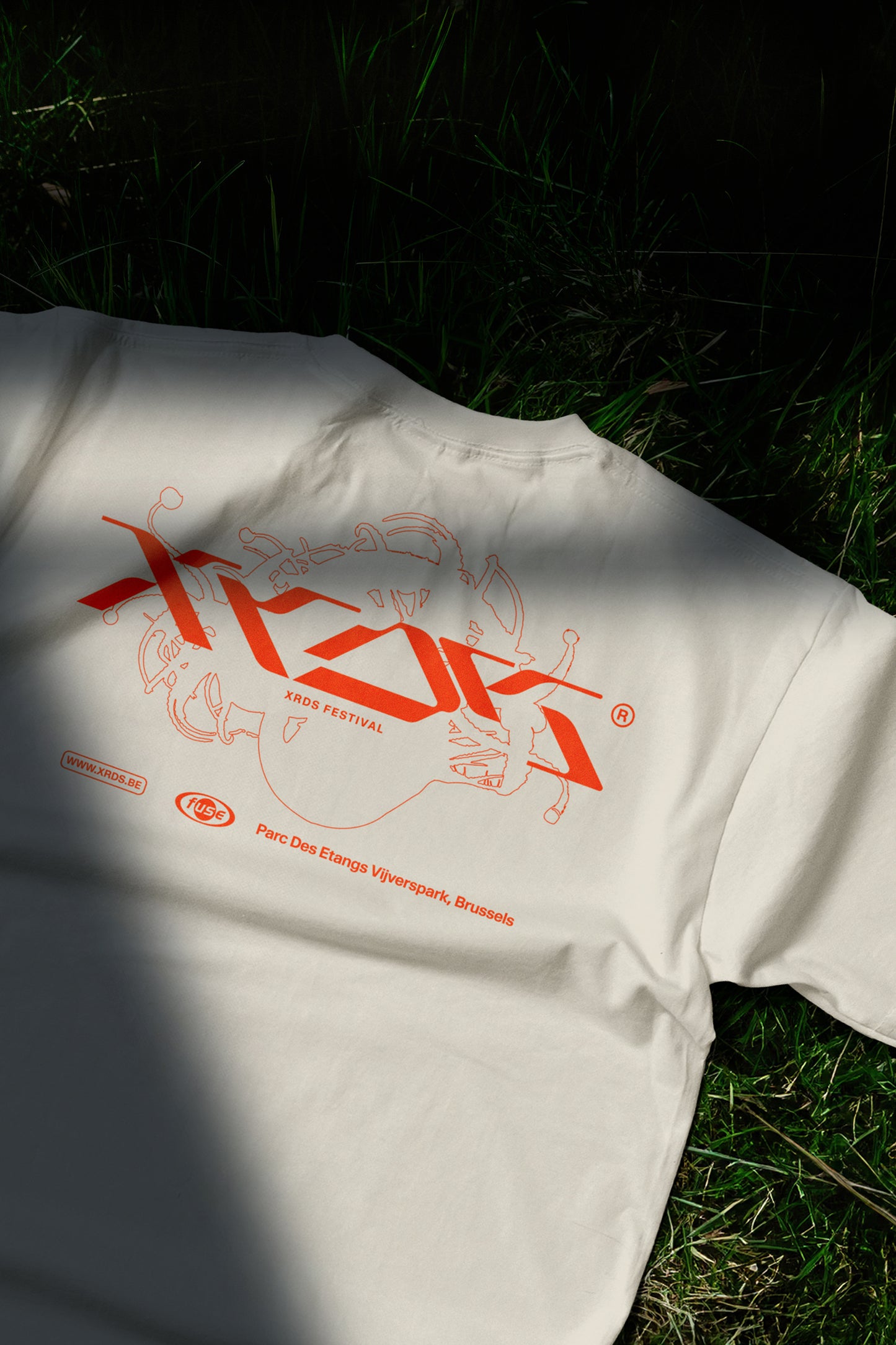 T-SHIRT NATURAL RAW 'XRDS'