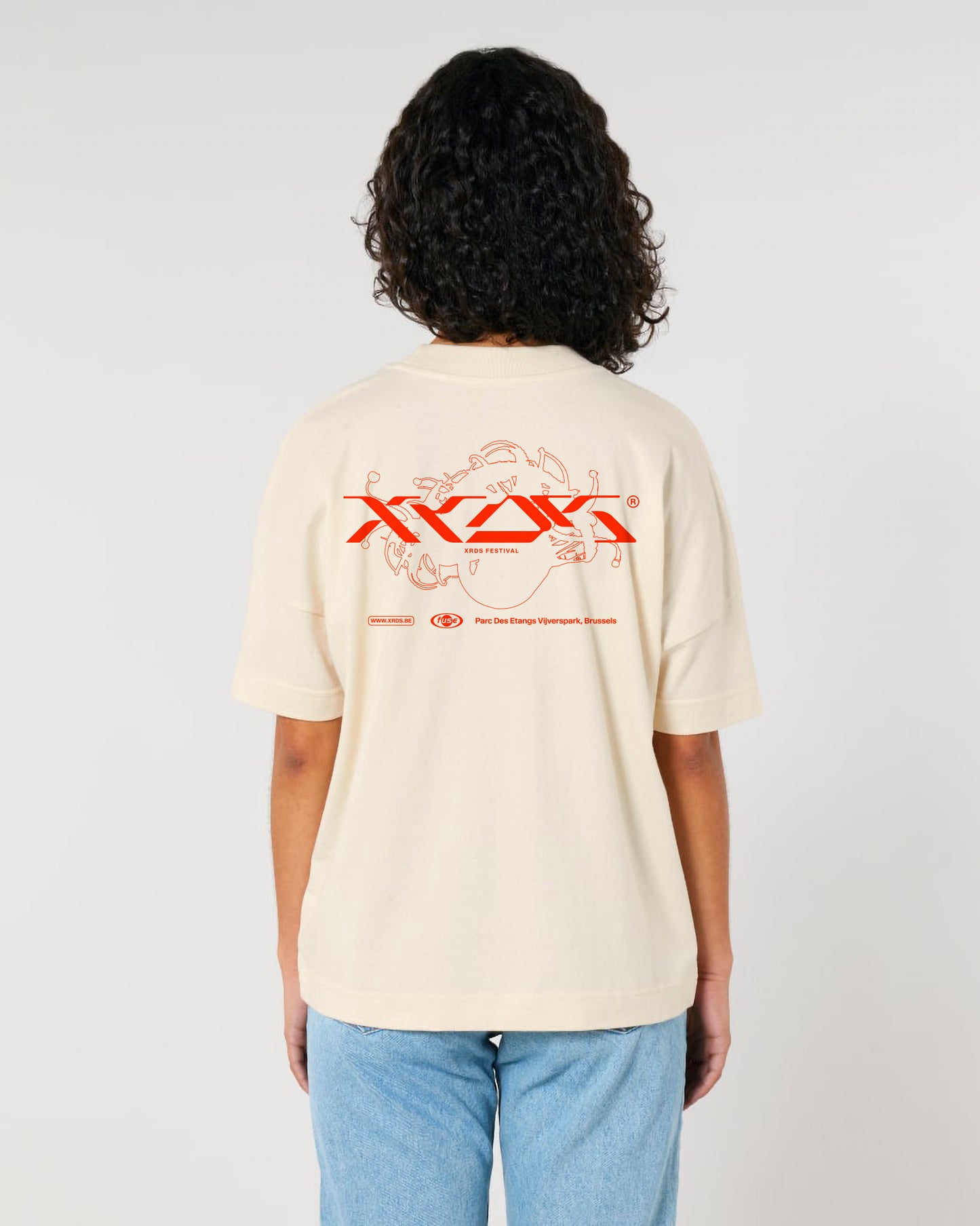 T-SHIRT NATURAL RAW 'XRDS'