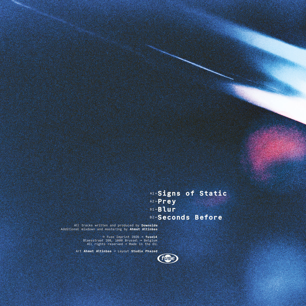 DOWNSIDE - SIGNS OF STATIC - 12" VINYL