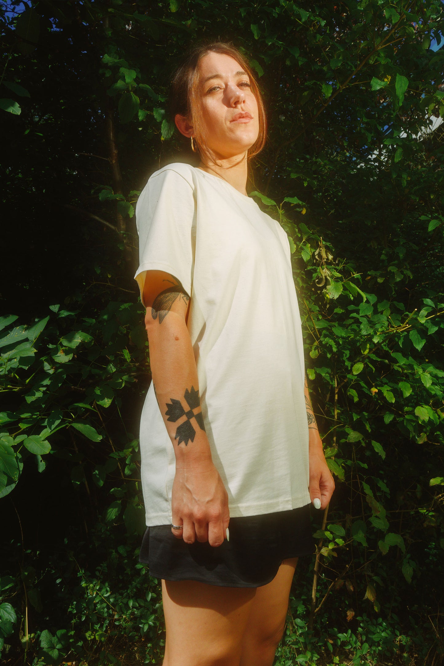 T-SHIRT NATURAL RAW 'DRAGON FRUIT'
