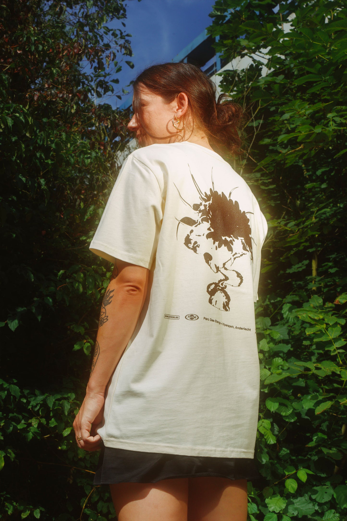 T-SHIRT NATURAL RAW 'DRAGON FRUIT'